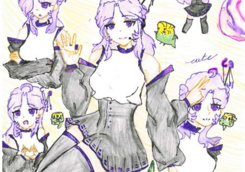 Manga-Zeichenwettbewerb (Siegerbild des Vorjahres)